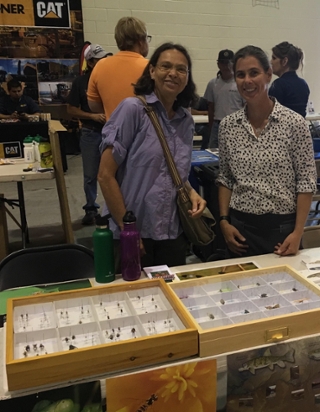 Sandra Brantley and Megan Osborne Isleta Environmental Fair