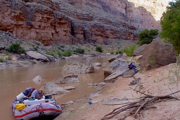 San Juan River field work